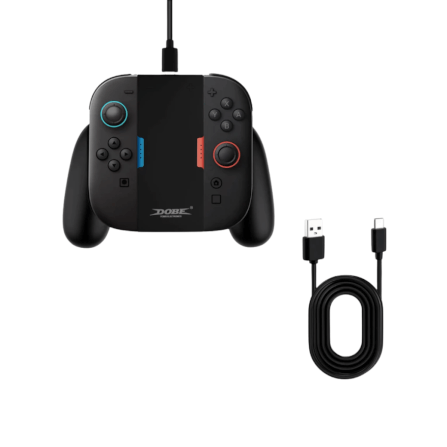 ด้ามจับชาร์จ JOY-CON NINTENDO SWITCH 2 DOBE TNS-3177 พร้อมแม่เหล็กและสายชาร์จในตัว_3